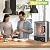Nutrichef Vertical Countertop Oven with Rotisserie, Bake, Broil, & Kebab Rack Functions - Adjustable Settings - 2 Shelves - 1500W - Thanksgiving Turkey - Includes Grill, Kebab skewer racks & bake pan