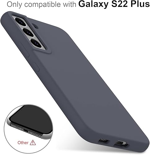 Miniatura 9 de DEENAKIN Funda para Samsung Galaxy S22, funda protectora de goma de gel de silicona suave y flexible, ajuste delgado, cuerpo completo, a prueba de