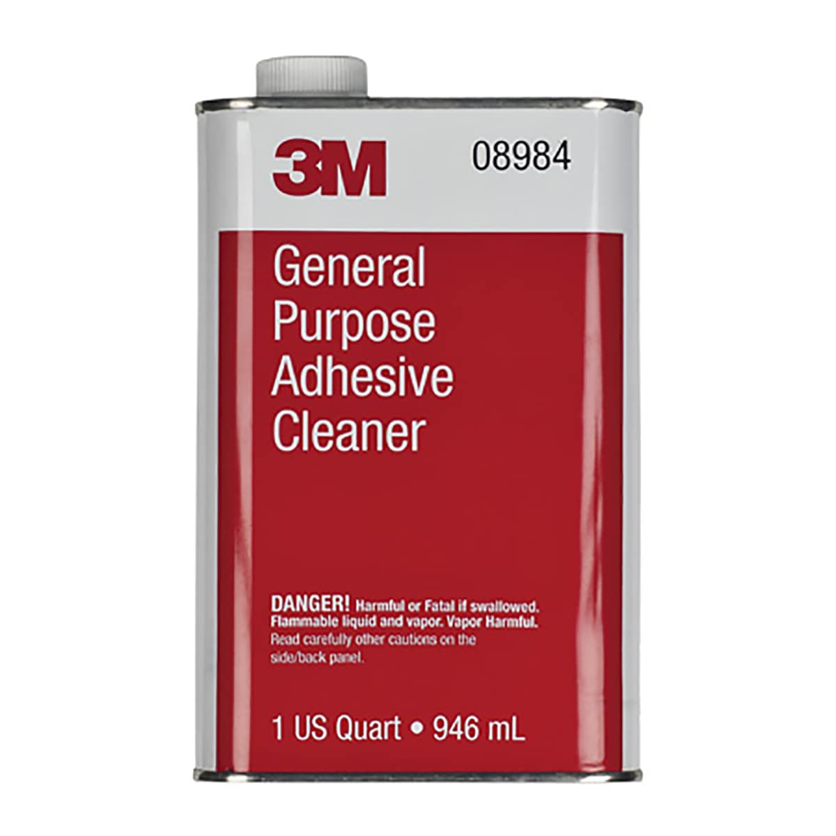 3M General Purpose Adhesive Cleaner, Quart, 08984