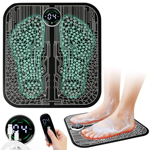 VFU EMS Foot Massager Mat,Foot Stimulator,Improve Circulation,Muscle Relaxation,Portable &...