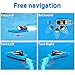 Gizmovine Remote Control Boats for Pools and Lakes, 2.4GHz High Speed RC Boats for Kids, Adventure Racing Boat Toys for Boys