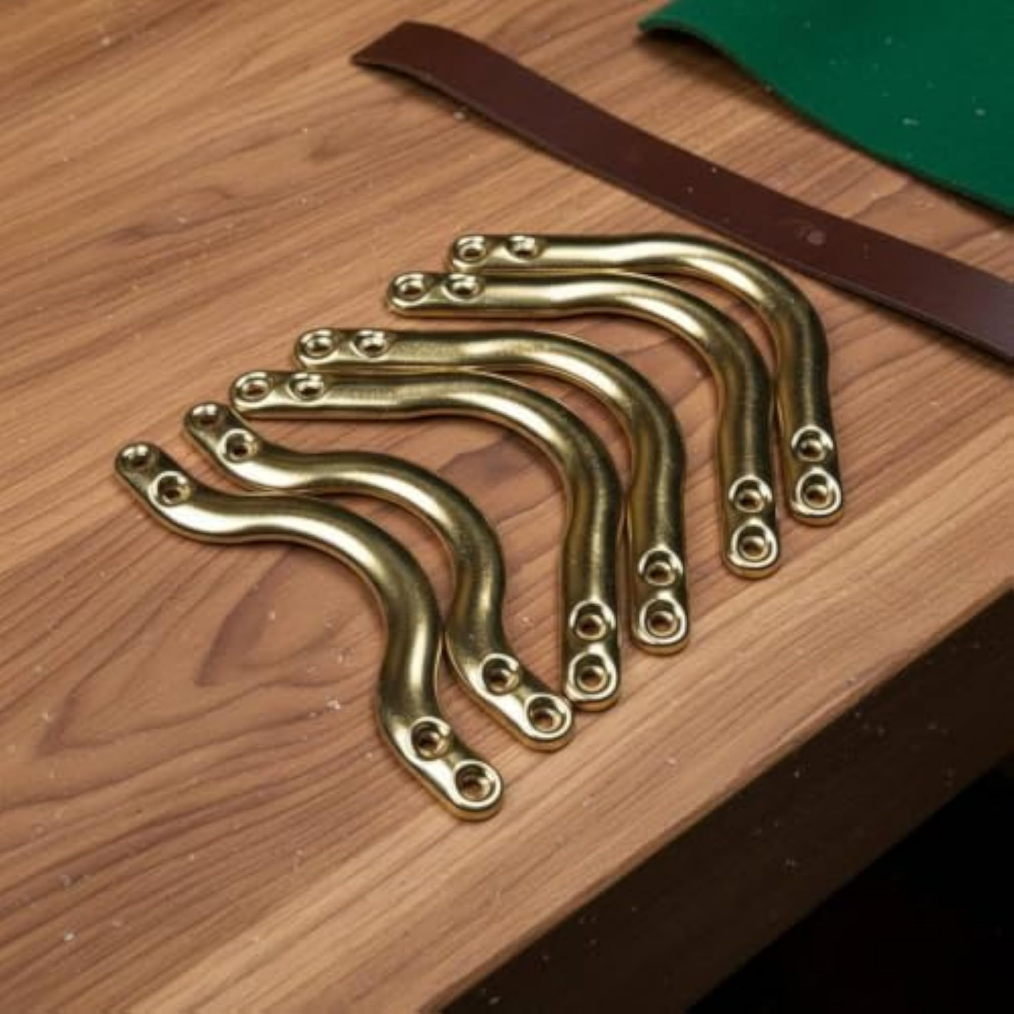 6 Pieces Heavy Replacement Parts Billiard Pocket Bracket Set