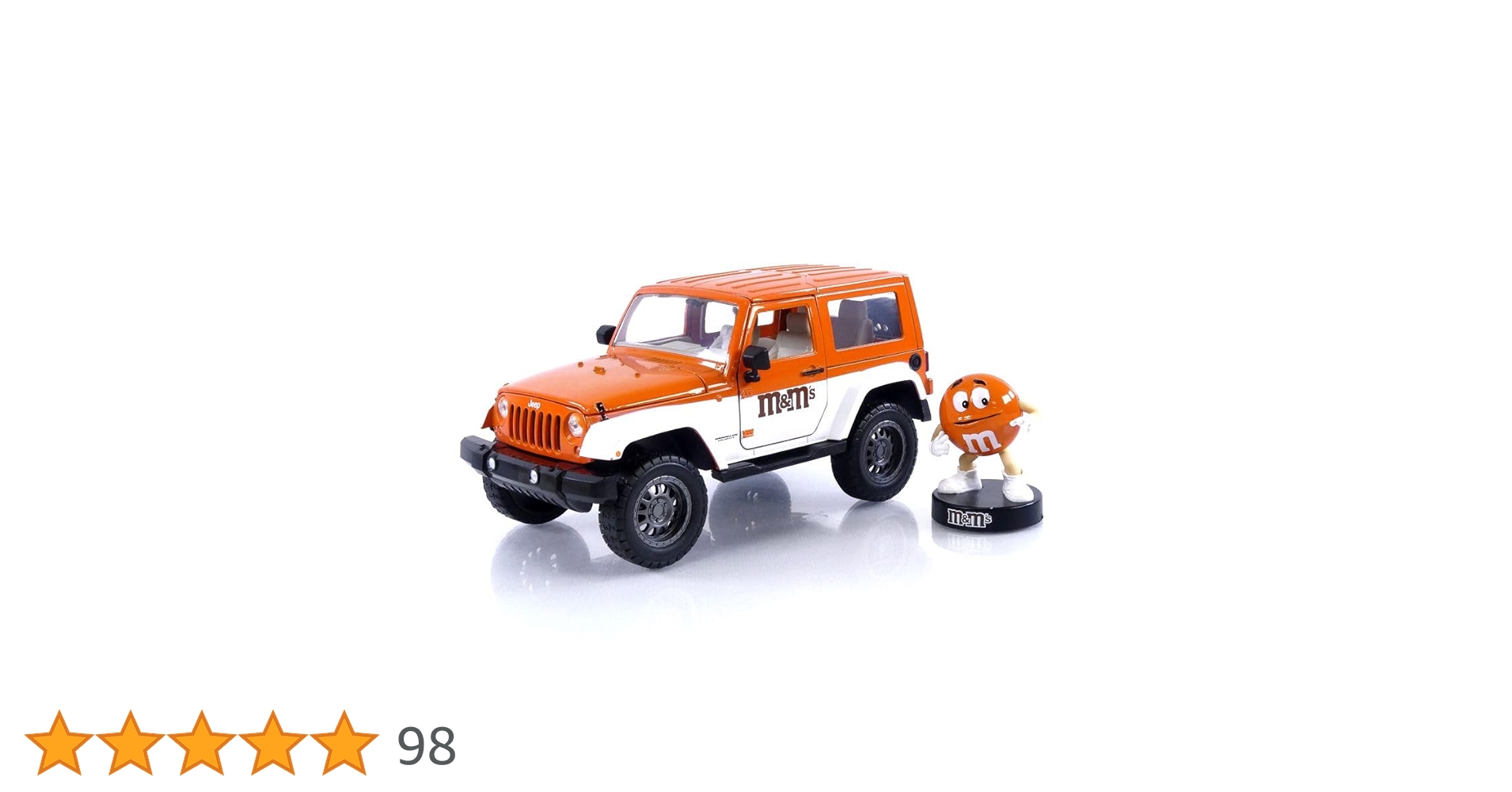 Jada 1/24 M&M’s オレンジ&2007 ジープ ラングラー　8/14 楽天市場】【 M&M'S オレンジ 】 1:24 M&M'S 2007 JEEP WRANGLER
