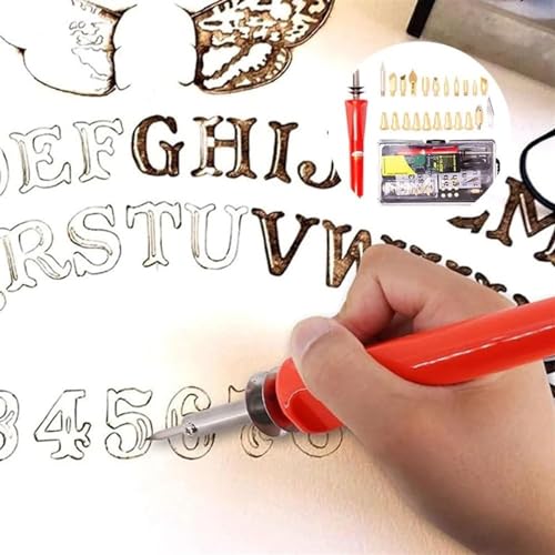 Kit de combustion du bois 58 pièces pour offrir des cadeaux DIY
