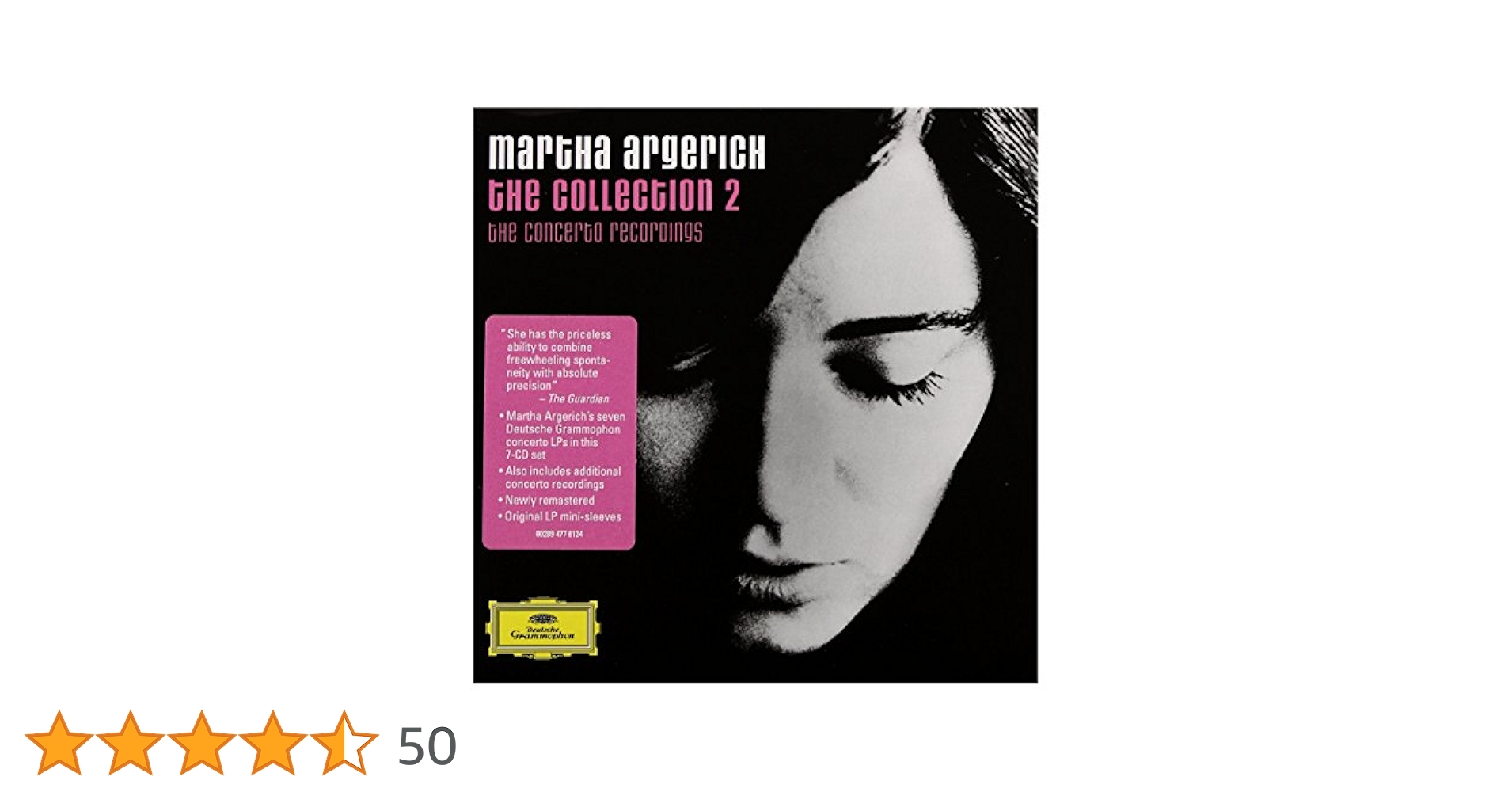 Amazon.co.jp: Martha Argerich Collection 2: The Concerto
