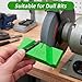 Molain Drill Bit Sharpening Guide Jig, 3 Sets Manual Sharpener for Bench Grinder, 90°, 118°, and 135° Angle Tool No Power Required for Regrinding Dull Twist Bits