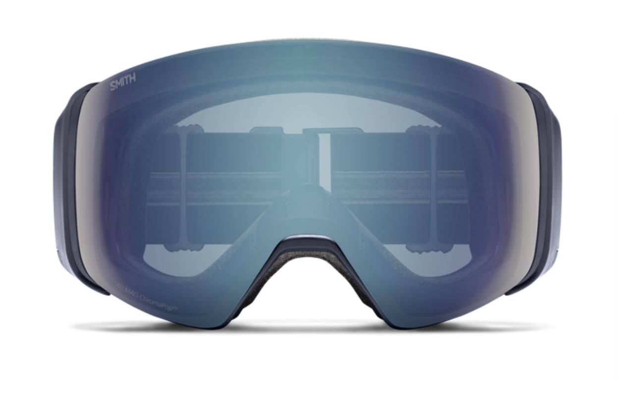 Smith OPTICS 4D MAG gogle narciarskie Royal Navy - ChromaPop Everyday Blue Mirror NOWE