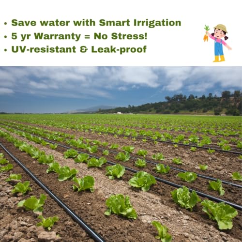 Image of Premier 16mm Drip Irrigation Main Supply Line |25 Meter|UV Resistant Lateral Pipe for Plants Garden Agriculture | Efficient Watering | Durable & Easy Installation
