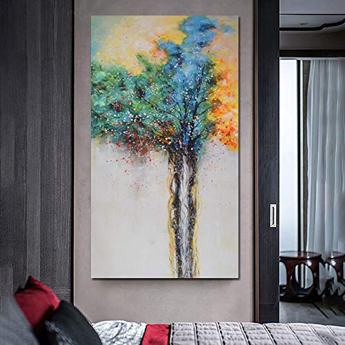 Toile canvas arbre riche haute définition pour une galerie d'art chez soi