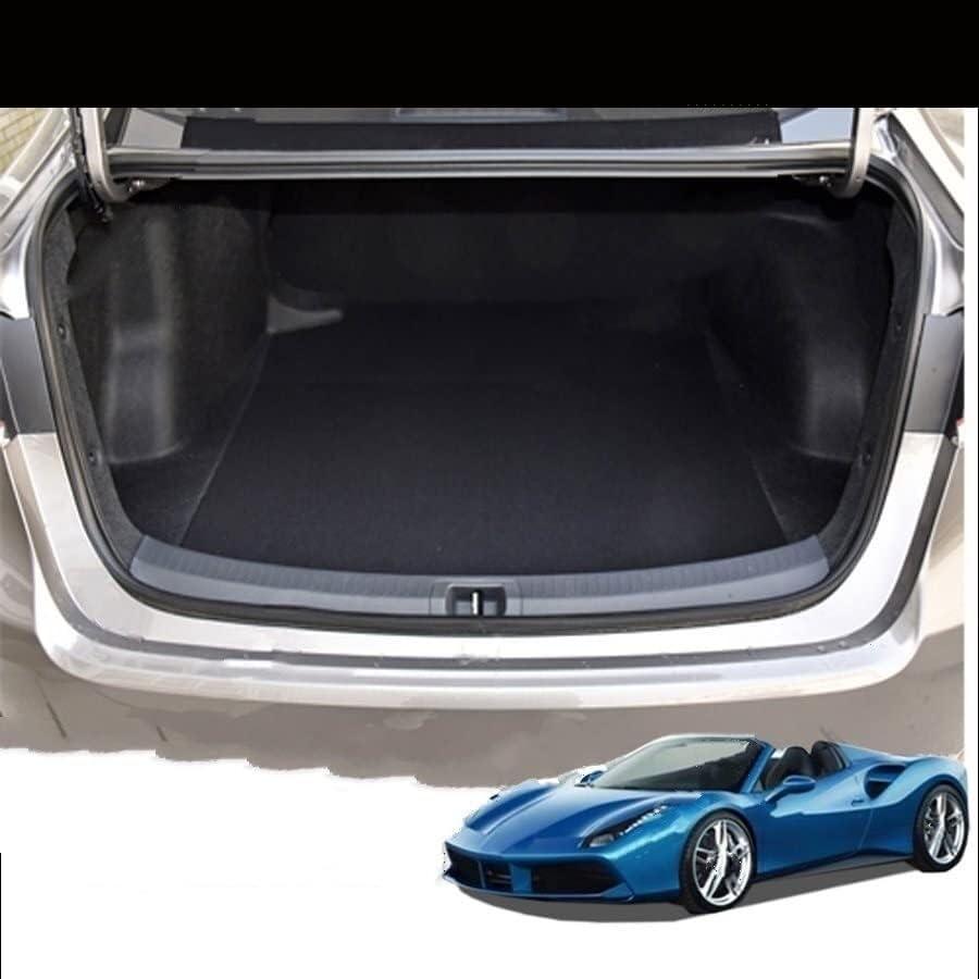 Tapis de coffre de voiture Toyota Corolla berline 2019 moquette cuir sol