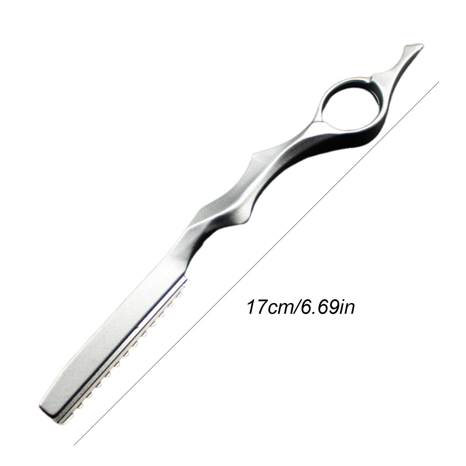 Rasoio per capelli, taglierino per capelli - Rasoio per capelli con manico in lega Taglierina in acciaio inossidabile,Strumento per tagliare i capelli, texturizzare i capelli, diradare i