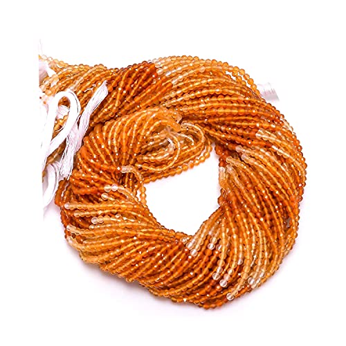 2mm faceted rondelle Beads Cornaline naturelle perles pierres précieuses en vrac bijoux