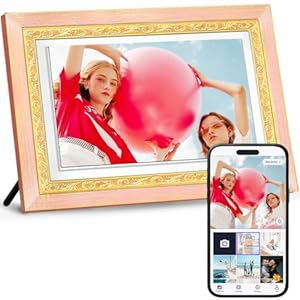 Yattberak 10,1 Zoll Digitaler Bilderrahmen Rosa