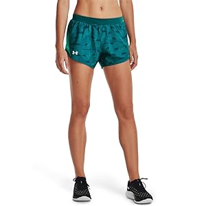 Under Armour Women's Fly by 2.0 Printed Running Shorts