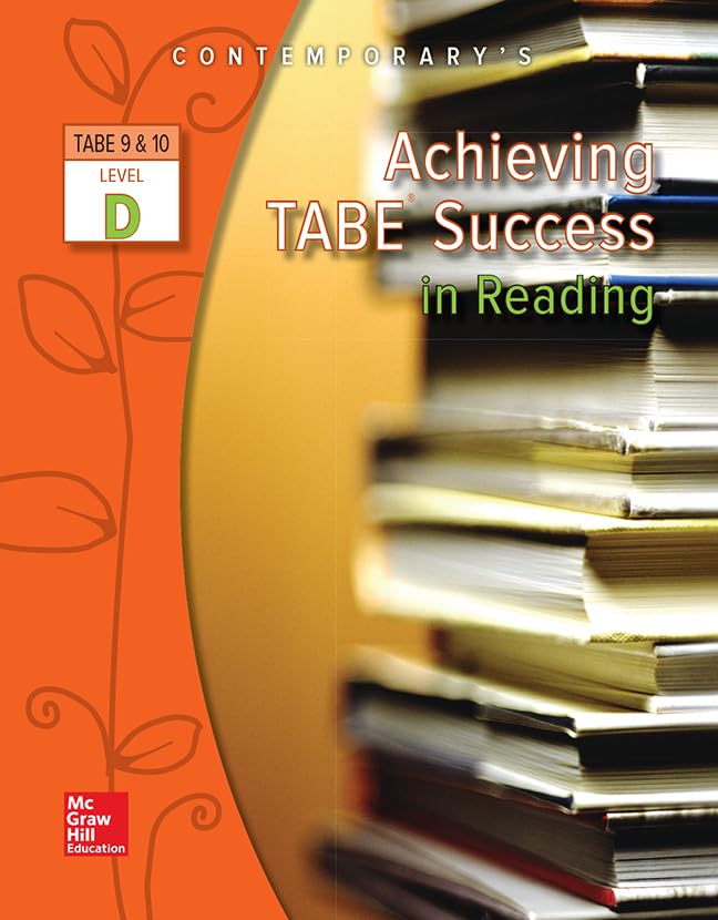 Achieving TABE Success In Reading, Level D Workbook (Achieving TABE Success for TABE 9 & 10)