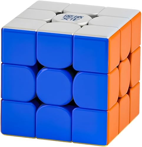Bukefuno MoYu WeiLong WRM V9 - Rompecabezas magnético de 1.97 pulgadas, 1 juego, cubo de competencia sin calcomanías de 3 x 3 x 3, elasticidad