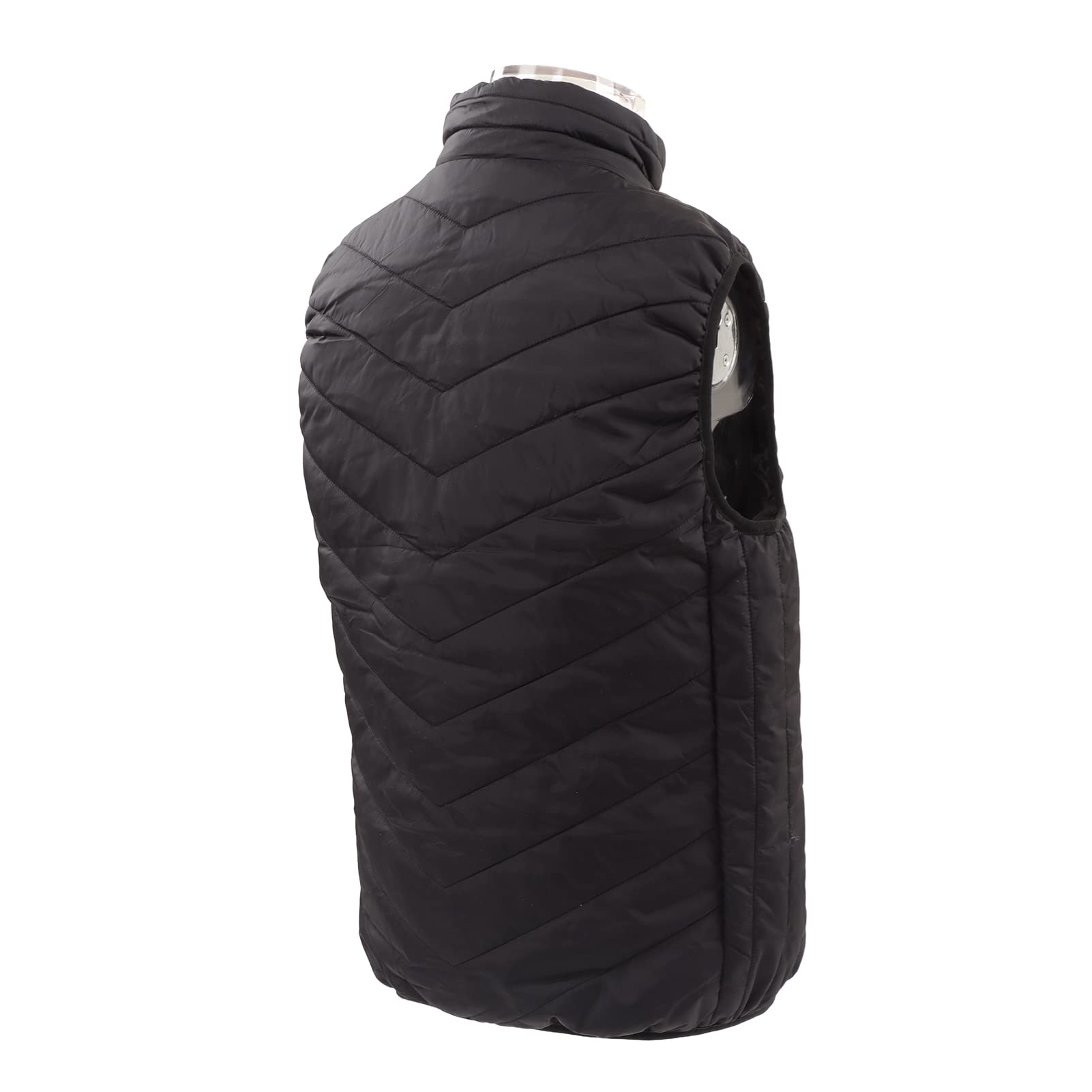 Fydun Gilet Riscaldato a 11 Posti Gilet Riscaldante Elettrico USB a Doppio Controllo Giacca Riscaldante per Vestiti Riscaldanti Neri per Esterni Invernali Famiglia Applicata XL