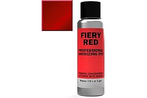 Professional Aluminum Anodizing Pigment Dyes in Fiery Red E-L