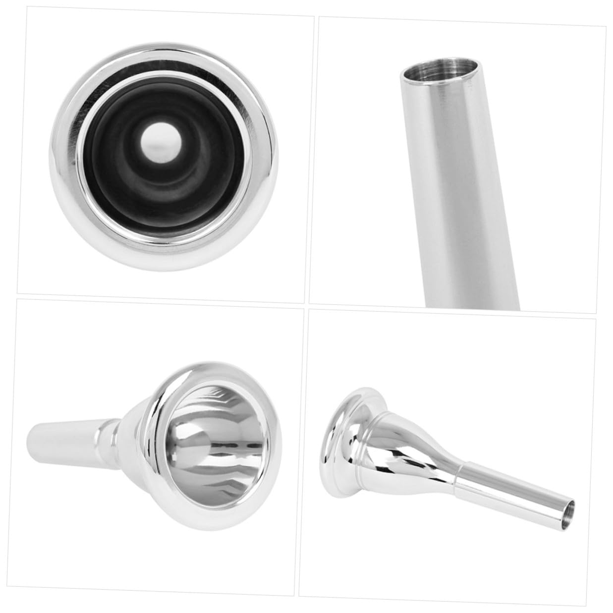 Cabilock Bocchino per Tuba in Ottone 13,3mm Cnc, Ricambio Accessorio per Strumento a Fiato, Superficie Liscia e Lucentezza Duratura, Adatto a Studenti e Musicisti Professionisti