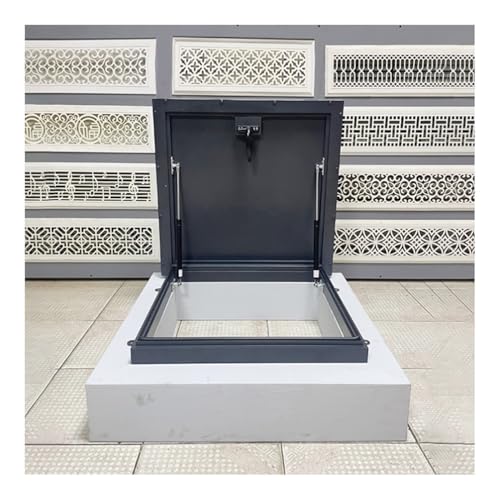 Trampilla de escape de acero galvanizado con burlete hermético 2