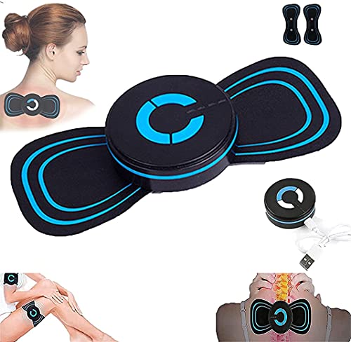 Neck Back Waist Arms Legs Reactivate Electric Cervical Massager Pad,Electric Breast Massage Pad,Electric Breast Enhancer Chest Frequency Massager,Adjustable Bra Booster Growth Stimulator