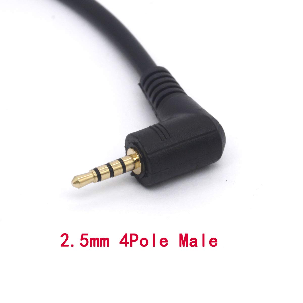 3,5 MM 3 Pôles Mâle à 4 Pôles 3,5 Mm Femelle Jack Connecteur Adaptateur
