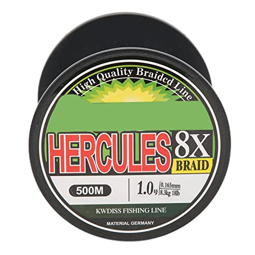 Shanrya Geflochtene Angelschnur, Starke Zugkraft PE Geflochtene Angelschnur Umweltstandard Drahtdurchmesser für… – Bild 3