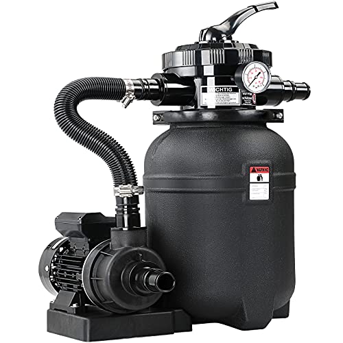 Monzana Depuradora Con Bomba Para Piscinas O Estanques 7.980 L/H Y 200W Válvula Con 7 Funciones