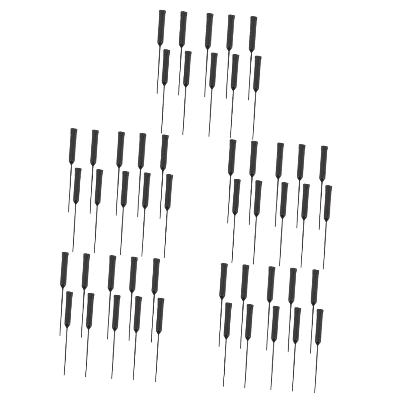 CALLARON 5 Set Pulitore Per Apparecchi Acustici Pulitori Per Rimozione Cerume E Detriti Strumenti Multifunzionali Per Manutenzione Apparecchi Acustici Nero 10 Pezzi*5