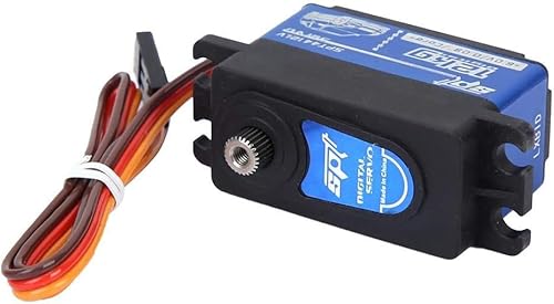 Digital Servo, High Torque 12KG Metal Gear RC Servo, Waterproof Design for RC Cars, Drones, Robotics, Home Automation