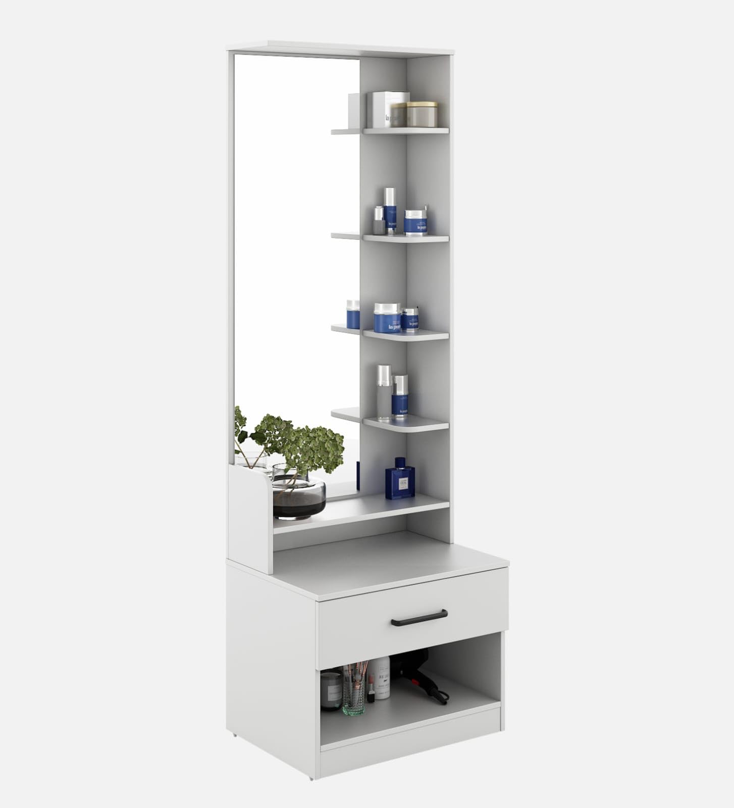Ozone Furniture Engineering Wood Make up Table with Mirror Wood Design Around Your Bedroom with This Beautiful Make up Table-image-49