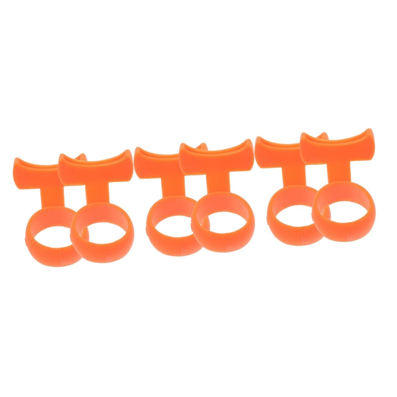 Mikinona 6 Stk Fingerbett auswählen Gitarren-Plektrum-Abdeckung Abdeckung für Gitarrenplektren guitar pick holder gitarren zubehör werkzeug halterung Gitarrenzubehör wählt Veranstalter