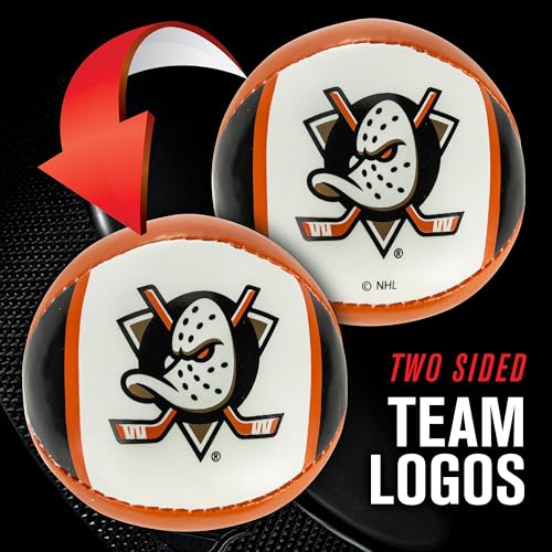 Image of Franklin Sports NHL Team Mini Soft Hockey Stick Set - NHL Team Soft Foam Mini Hockey Stick and Ball - Great Toy for Kids
