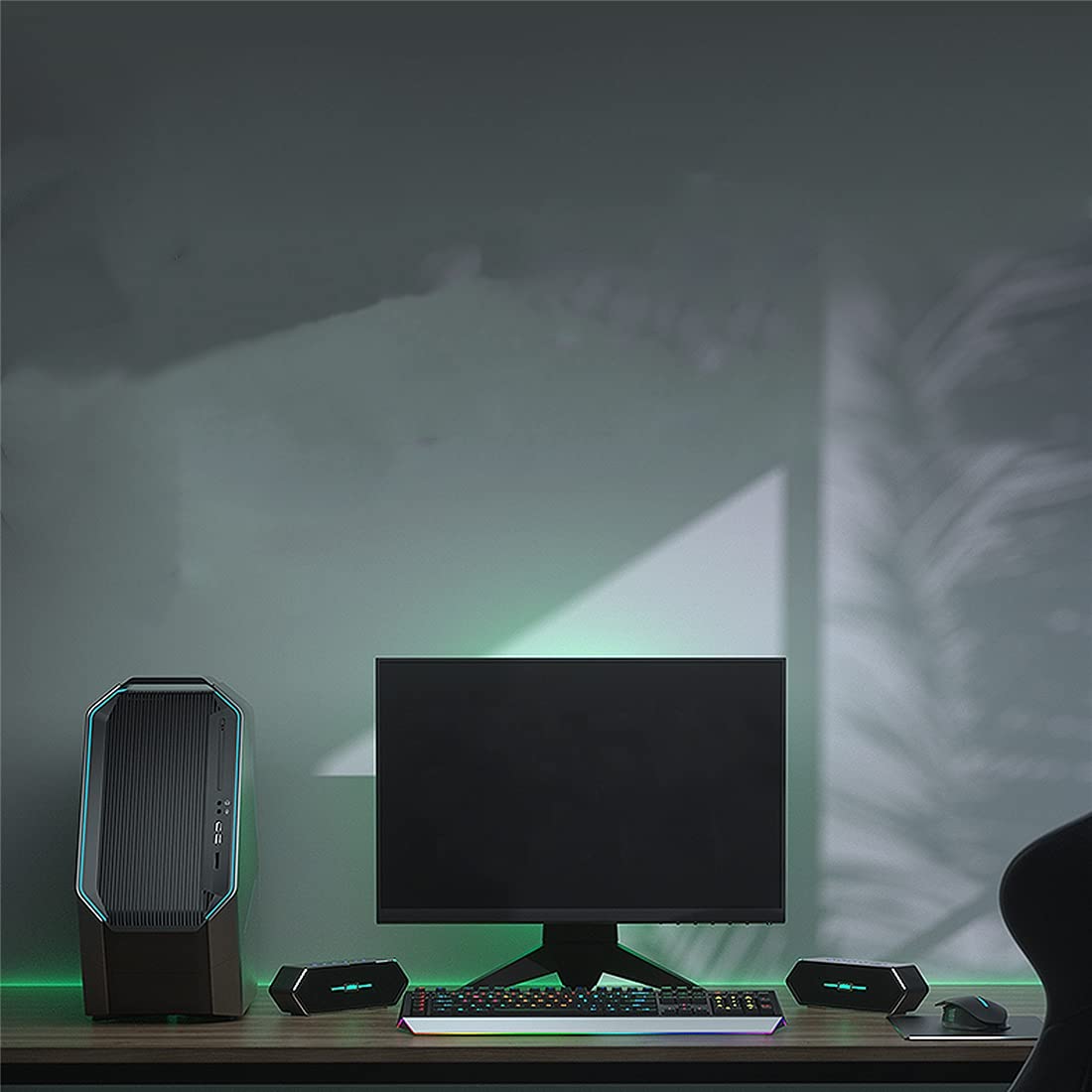 Altoparlante Bluetooth, Altoparlanti Wireless Portatili, Altoparlante Wireless Gioco, Stereo Forte, Basso in Piena Espansione, Adatto A Tutti I Tipi di Giochi,Argento