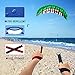 HENGDA KITE 2.5m Dual Line No Skeleton Soft Stunt Parafoil Power Kites 98-inch for Beach with Flying Tools