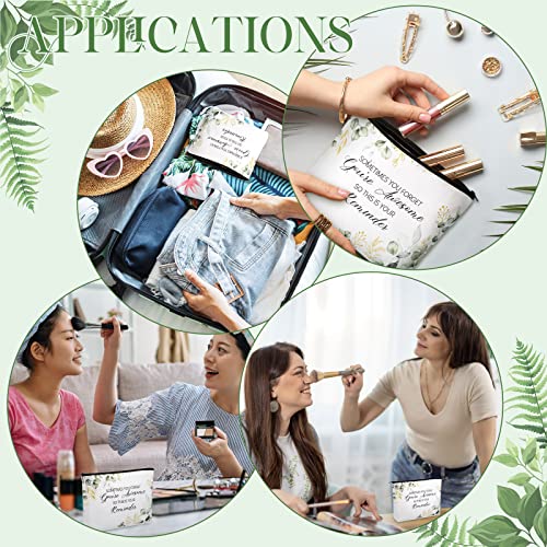 Nuenen Borsa con Citazioni Ispiratrici e Motivi a