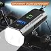 Karlak Bike Front with Horn 1000 Lumens USB Reable Head Waterproof Cycle Night Riding Lamp 8 Modes