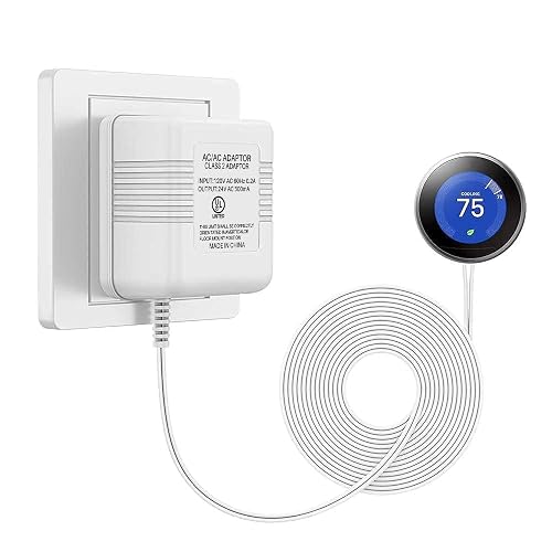 Xwartre 26ft 24V Doorbell Transformer