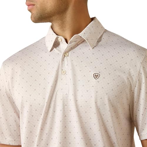 Polo clásico para hombre de ARIAT con estampado integral miniatura 3