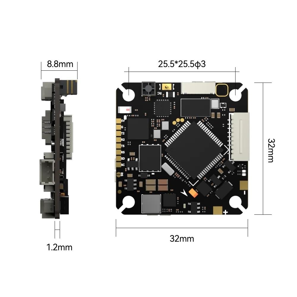 Borg F7 AIO z otworami montażowymi 25,5 * 25,5 mm pasuje do części FPV