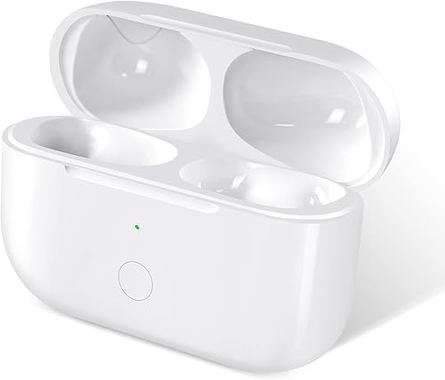 Funda de carga compatible con AirPod Pro de 2 y 1 generación Air Pods Pro 2 1, repuesto con botón de sincronización de emparejamiento Bluetooth, con