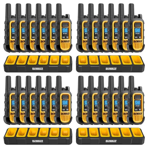 Image of DEWALT DXFRS Walkie Talkie 2 Way Radio, 1 Watt