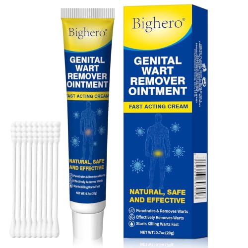 Bighero Wart Fast Acting Cream - Wart Cream for Genital Warts Plantar Wartss Common Wartes Corn Flat Warts NDC Code(84010-047-01)
