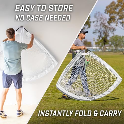 Image of GoSports Portable Soccer Goals for Kids - 13 Color Options - Choose 4 x 3 ft or 6 x 4 ft - Team Tone Pop Up Nets for Backyard