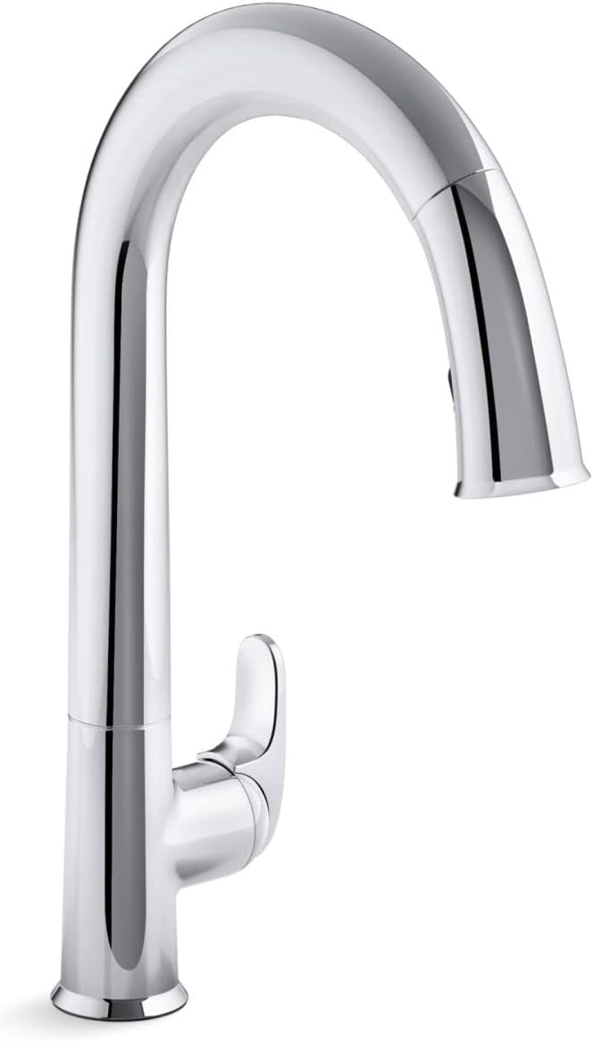 KOHLER K72218CP Sensate Touchless Kitchen Faucet,Polished Chrome