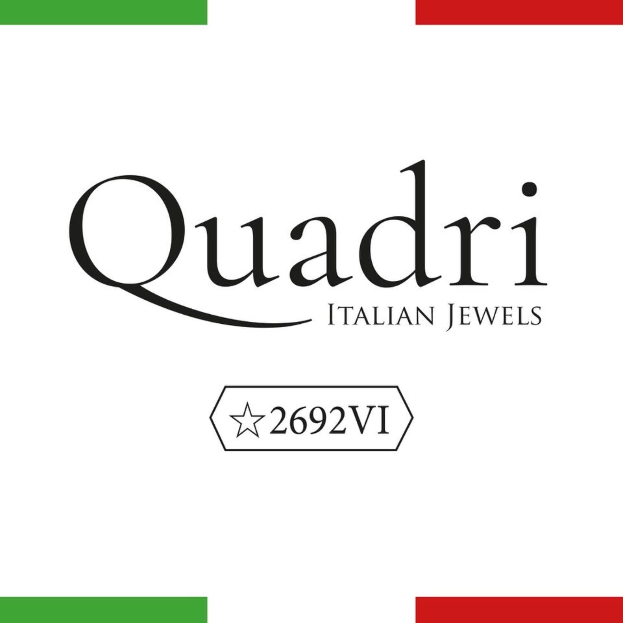 QUADRI - Bracciale Uomo Argento 925 - Braccialetto Uomo Idea Regalo | Bracciali modello Figaro - Made In Italy - Compleanno Anniversario - Scatola Inclusa