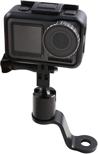 Miniatura 2 de Soporte de aluminio para motocicleta con espejo retrovisor para motocicleta GoPro Hero 10 Negro Hero 98765 Negro cámaras de acción DJI Osmo -