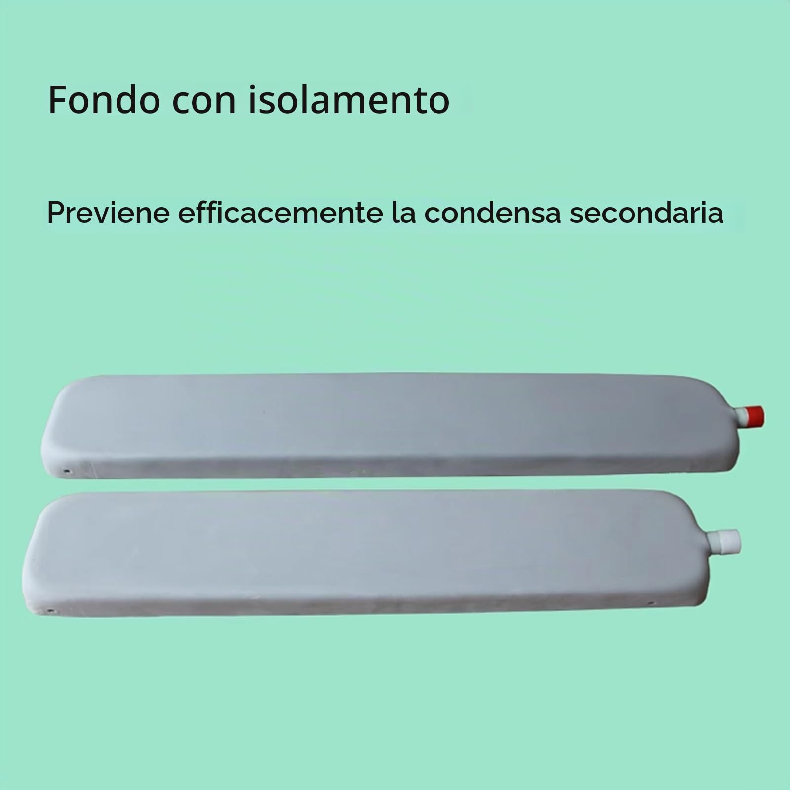Vaschetta Raccogli Condensa Climatizzatore Interno Con Isolamento Termico Nella Parte Inferiore, per Condizionatori Interni e Condizionatori Centralizzati(70 * 12cm)