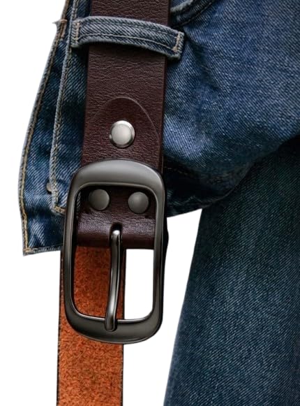 Image of ZORO Men's Genuine Leather Belt for Men | (Formal /Casual)