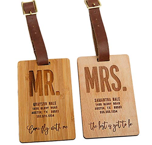 unique luggage tags personalized